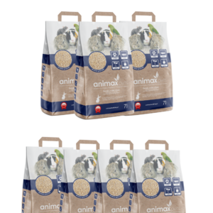 49 litrów Pets -  pelet 4mm niezbrylający zapas na 3 miesiące - 7 opakowań, 30kg,  wysyłka w cenie, 1 karton