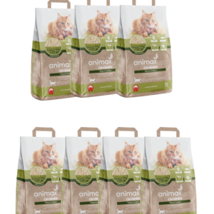 49 litry AnimaxKot  Kruszon zbrylający  Zielona Herbata– zapas na 6 miesięcy – 7 opakowań, 25kg, wysyłka w cenie
