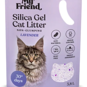 3,8 L My Friend żwirek Silikonowy  Lavendowy